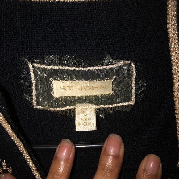St. John vintage jacket/cardigan. - Picture 2 of 3